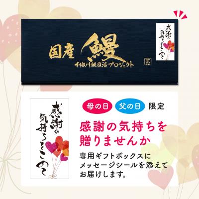 ふるさと納税 境町 【父の日までにお届け】 国産 うなぎ蒲焼2尾セット 350g以上 鰻蒲焼 |  | 01
