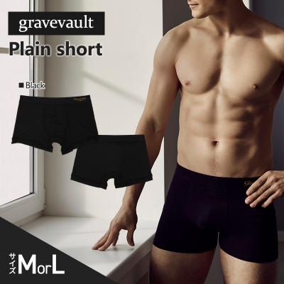 ふるさと納税 加西市 gravevault Plain short Black Lサイズ[No5698-8108]