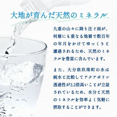 ふるさと納税 玖珠町 シリカ天然水 40本 × 3ヶ月定期便(シリカちゃん) |  | 02