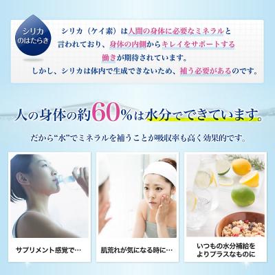 ふるさと納税 玖珠町 biora天然シリカ水 500ml×24本×3回の画像