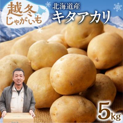 ふるさと納税 清水町 先行予約!ホクホク あま〜い!低温貯蔵!北海道産 越冬じゃがいも キタアカリ 約5kg
