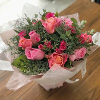 ふるさと納税 玖珠町 バラ のPompon ブーケ