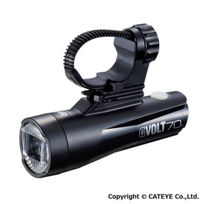 ふるさと納税 赤磐市 自転車用ライト GVOLT70 [HL-EL551RC] キャットアイ[NO5765-1216]