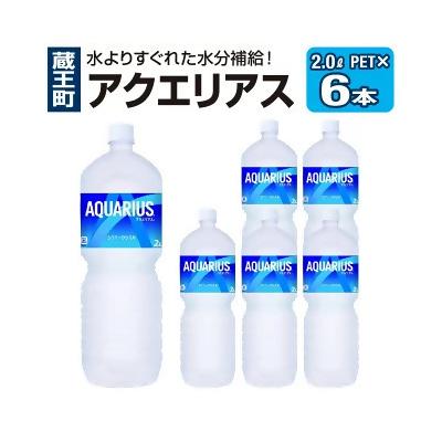 ふるさと納税 蔵王町 アクエリアス2LPET×6本 [04301-0536]