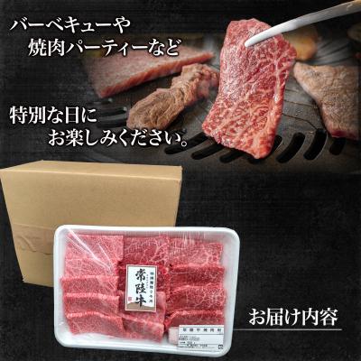 ふるさと納税 境町 〈最短5日発送〉常陸牛 焼肉用 (境町限定) 500g イチボ トウガラシ等 【茨城県共通返礼品】 |  | 02
