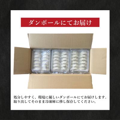 ふるさと納税 下関市 訳あり 長州どり餃子 6回 毎月 定期便 72個 12個×6パック 冷凍 小分け IB049_3