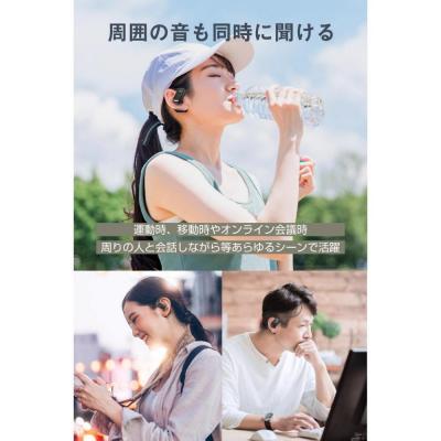 ふるさと納税 川崎市 多摩電子工業株式会社・完全ワイヤレスイヤホンPermier AIR PROオープンイヤー【ブラック】 |  | 02