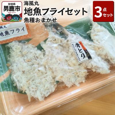 ふるさと納税 男鹿市 海風丸「地魚フライ」セット 魚種はおまかせ 秋田県 男鹿市|23_umk-050101