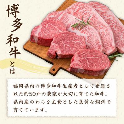 ふるさと納税 糸島市 【全3回定期便】極厚ステーキ シャトーブリアン×3 サーロインステーキ×3 計6枚[ACA181]_3