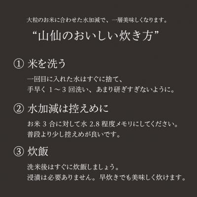 ふるさと納税 下呂市 即納【令和7年産米】すがたらいす 山仙 (いのちの壱) 2kg×4袋(8kg)【51-30】の画像