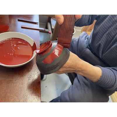 ふるさと納税 湯沢市 川連漆器　本溜内黒　口福椀[B3-55002] |  | 02