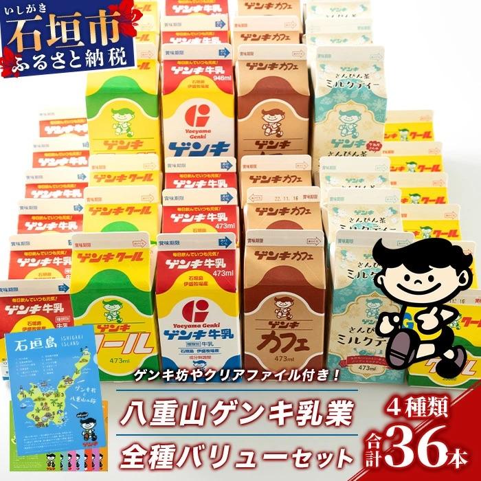 ふるさと納税 石垣市 [ふるさと納税限定]八重山ゲンキ乳業 全種バリューセット