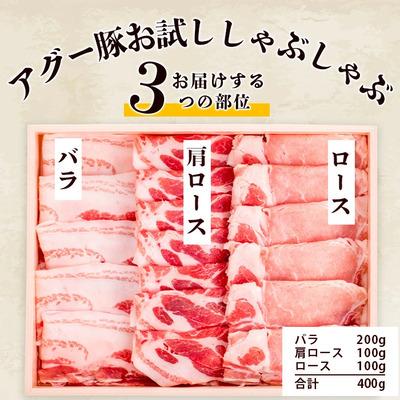 ふるさと納税 石垣市 やえやまファームのアグー豚 (F1種) 南ぬ豚 しゃぶしゃぶ用 食べくらべセット |  | 03
