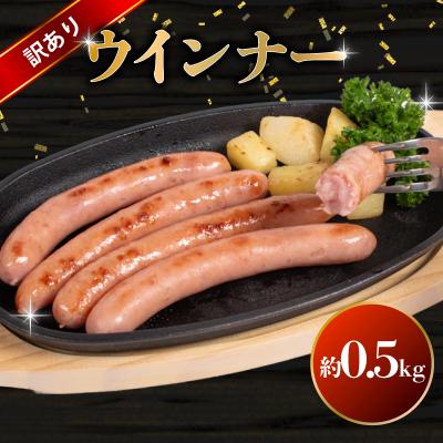 ふるさと納税 下関市 訳あり ウインナー 0.5kg BM106-3