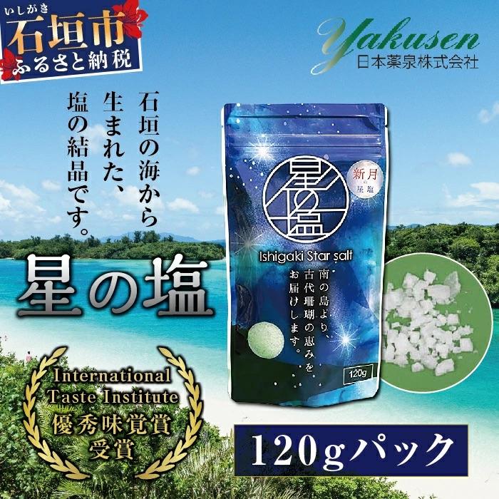 ふるさと納税 石垣市 星塩120gパック