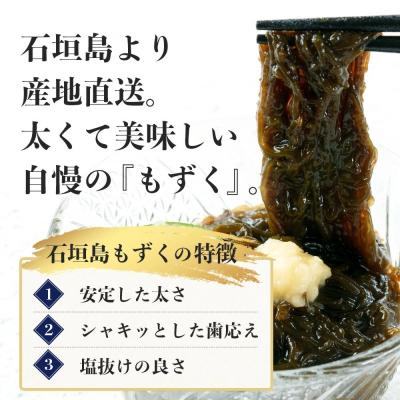 ふるさと納税 石垣市 石垣島産 八重山地方で育った養殖もずく5パック・内容量500g×5 合計2.5kg |  | 01