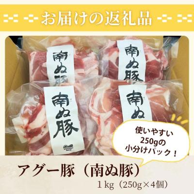ふるさと納税 石垣市 南ぬ豚 切り落とし 1kg (250g×4) 自家用 |  | 03