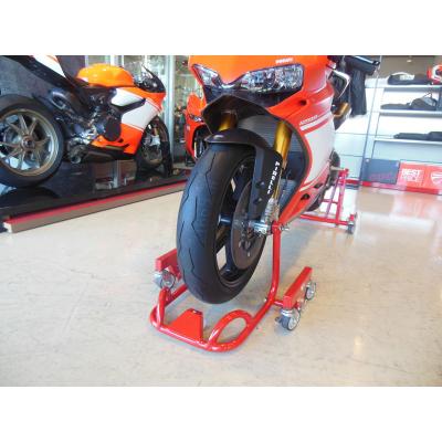 ふるさと納税 小牧市 理想のバイクスタンド ガレージREVO フロントショートスタンド 色:オレンジ[184M01-05]