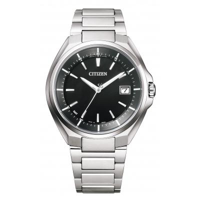 ふるさと納税 吉見町 CITIZEN 光発電 エコドライブ電波 メンズ 時計アテッサ CB3010-57E