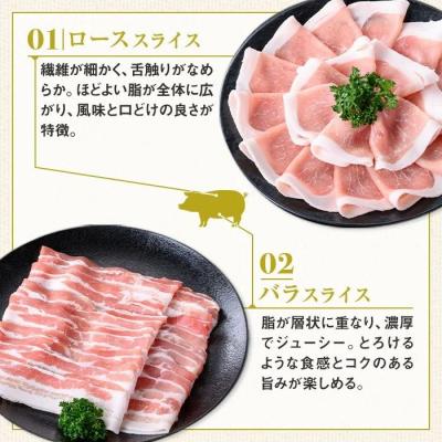 ふるさと納税 肝付町 肝付町セレクト定期便 《鹿児島県産豚肉しゃぶしゃぶセット》【全3回】　C05046 |  | 01