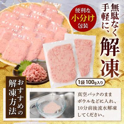 ふるさと納税 焼津市 ネギトロ100g×16パック 合計1.6kg(a10-1289) |  | 02