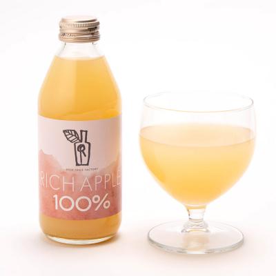 ふるさと納税 弘前市 【定期便3ヶ月】RICH APPLE飲み比べ りんごジュース12本セット|24_gnk-031203の画像