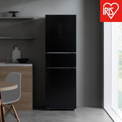ふるさと納税 角田市 冷蔵庫 ノンフロン冷凍冷蔵庫 235L IRSN-HF24A-B ブラック
