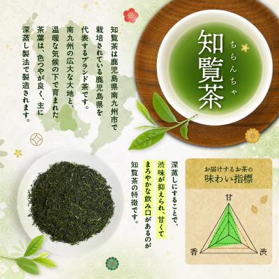 ふるさと納税 鹿児島市 かごしま知覧茶 (100g×3袋)　K346-001_02 |  | 01