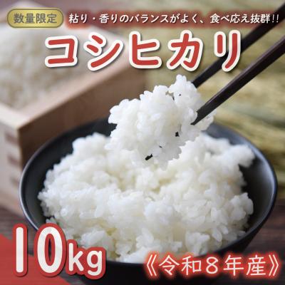 ふるさと納税 愛南町 先行予約 新米 令和8年産 コシヒカリ 10kg お米 白米 精米 田中均 愛南町 愛媛県