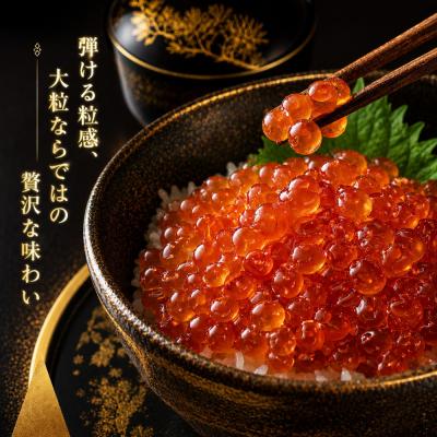 ふるさと納税 名古屋市 いくら 醤油漬け 300g(150g×2P) 北海道 小分け  鮭の卵 化粧箱入り 愛名古屋 |  | 01