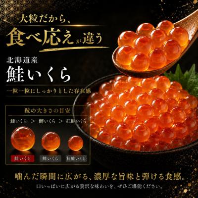 ふるさと納税 名古屋市 いくら 醤油漬け 300g(150g×2P) 北海道 小分け  鮭の卵 化粧箱入り 愛名古屋 |  | 02
