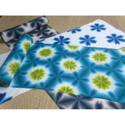【新品未使用】　伝統工芸　有松絞り 反物 雪花絞り パステル　ラージサイズ ふるさと納税 名古屋市 体験!伝統工芸有松・鳴海絞「雪花絞りの浴衣1反