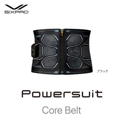 ふるさと納税 名古屋市 [Sサイズ ブラック]SIXPAD Powersuit Core Belt HOME GYM対応