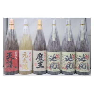 ふるさと納税 錦江町 魔王・【池田旗山】・元老院・天誅 焼酎一升瓶6本