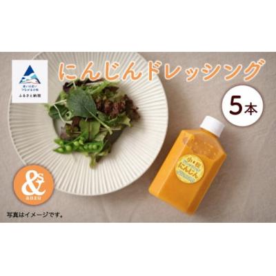 ふるさと納税 小松市 国産にんじんドレッシング 5本 SDGsな調味料 人参ドレッシング