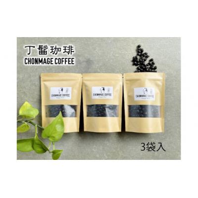 ふるさと納税 小松市 丁髷珈琲オリジナル 丁髷ブレンド 100g×3袋 コーヒー豆 ブレンドコーヒー