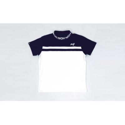 ふるさと納税 小松市 マイクロタフレッチ レディース ロゴカラーモックネックシャツ/ブラック/3Lサイズ