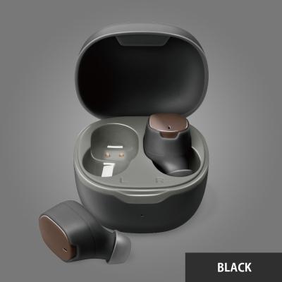 ふるさと納税 横浜市 【ブラック】Bluetooth5.3 IPX5 防滴 完全ワイヤレス ステレオイヤホン カナルタイプ | 