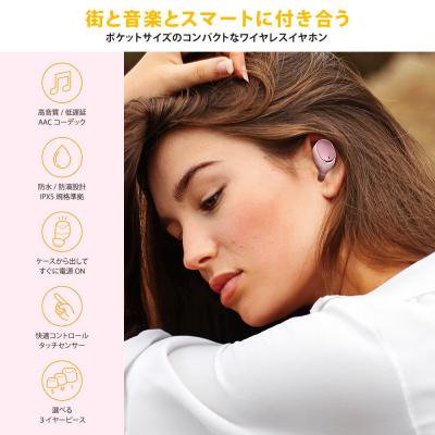 ふるさと納税 横浜市 【ブラック】Bluetooth5.3 IPX5 防滴 完全ワイヤレス ステレオイヤホン カナルタイプ |  | 03