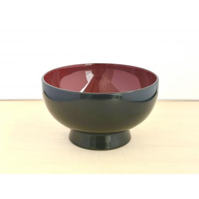 ふるさと納税 湯沢市 川連漆器 黒内朱 そば椀[H2-5503]