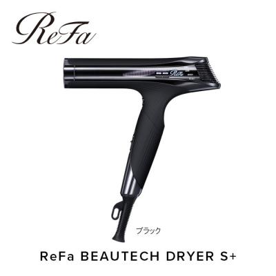 中古リファ　ドライヤーブラック ReFa リファ ビューテックドライヤースマートダブル（ブラック
