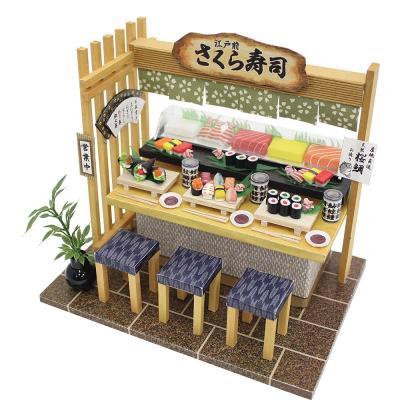 ふるさと納税 池田市 ビリー にほんのごちそう和食キット 寿司屋 ドールハウスキット