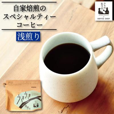 ふるさと納税 小松島市 コーヒー 浅煎り 粉 100g コーヒー粉 珈琲 コーヒー COFFEE 自家焙煎 焙煎