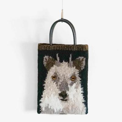 ふるさと納税 気仙沼市 [気仙沼ニッティング] ニットバッグ カモシカ [宮城県 気仙沼市 20565622]