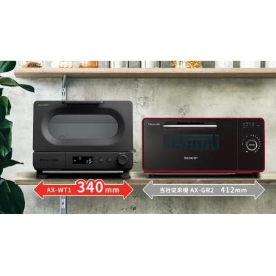 ふるさと納税 八尾市 シャープ ヘルシオ トースターAX-WT1-B(ブラック)(H188) |  | 02