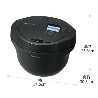 ふるさと納税 八尾市 SHARP ヘルシオ　ホットクック KN-HW24H-B(プレミアムブラック) (U117) |  | 01