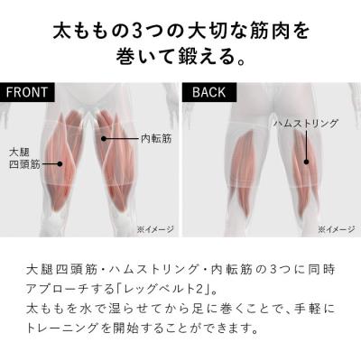 ふるさと納税 名古屋市 SIXPAD Leg Belt 2【M-Lサイズ】 シックス