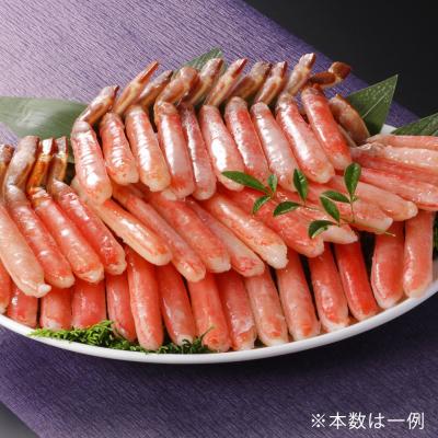 ふるさと納税 境港市 刺身OK!生ズワイガニ 棒ポーション 800g (総重量 1kg・30本〜60本)