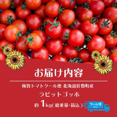 ふるさと納税 壮瞥町 極旨トマトクール便 壮瞥町産　ラビットゴッホ1kg　中玉トマト SBTAJ001 |  | 01