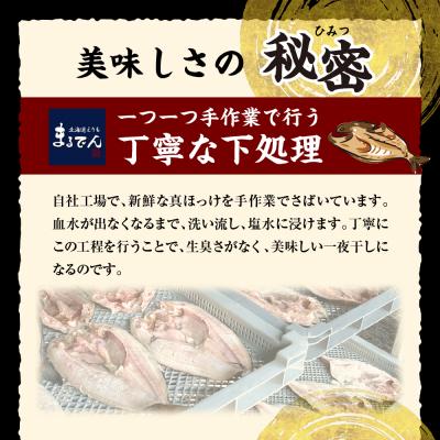 ふるさと納税 えりも町 えりも【マルデン特製】特大・北海道産塩ホッケ5枚(400g以上)【er002-103】 |  | 02